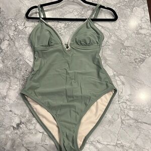 Kona Sol Sage One-Piece Swimsuit